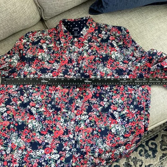 Chaps No Iron Blouse - 3/4th Sleeve - Picture 5 of 5